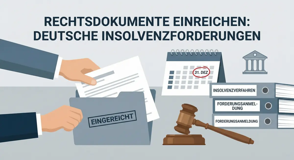 Forderungsanmeldung im Insolvenzverfahren: So sichern Sie Ihre Ansprüche
