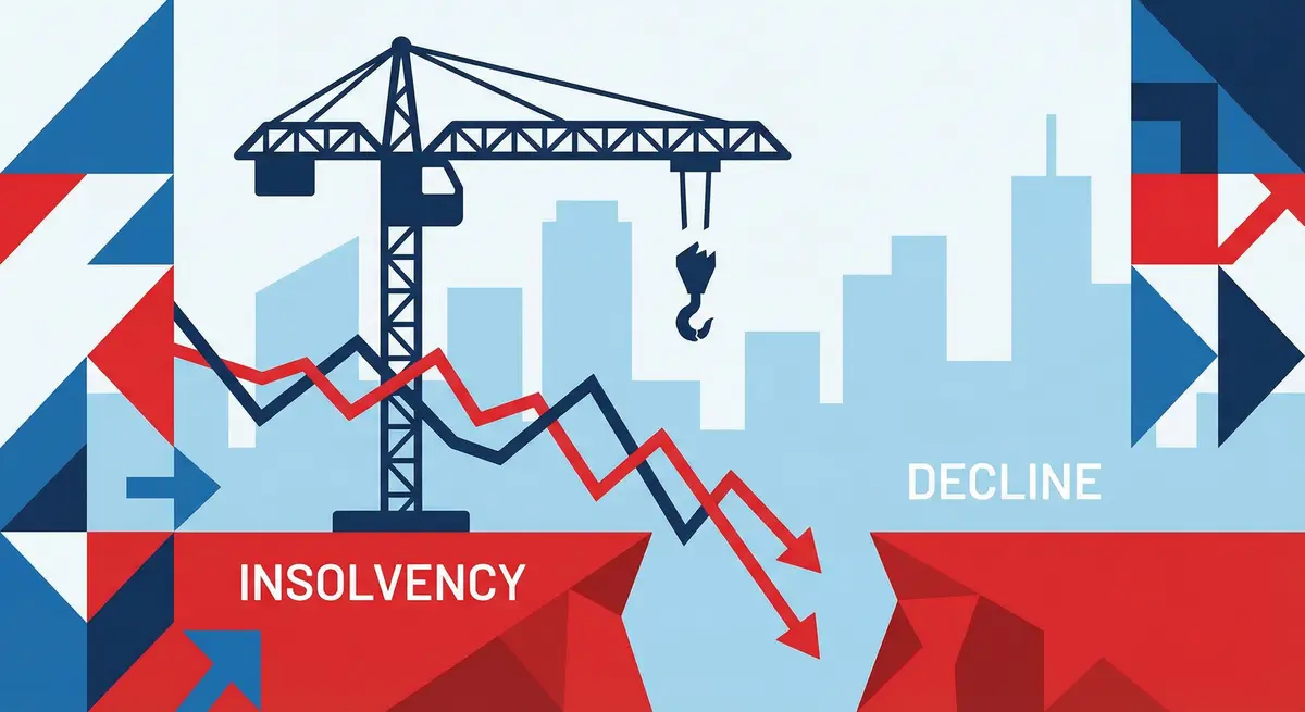 Insolvenzen in der Baubranche 2026: Zahlen, Trends und Schutzstrategien